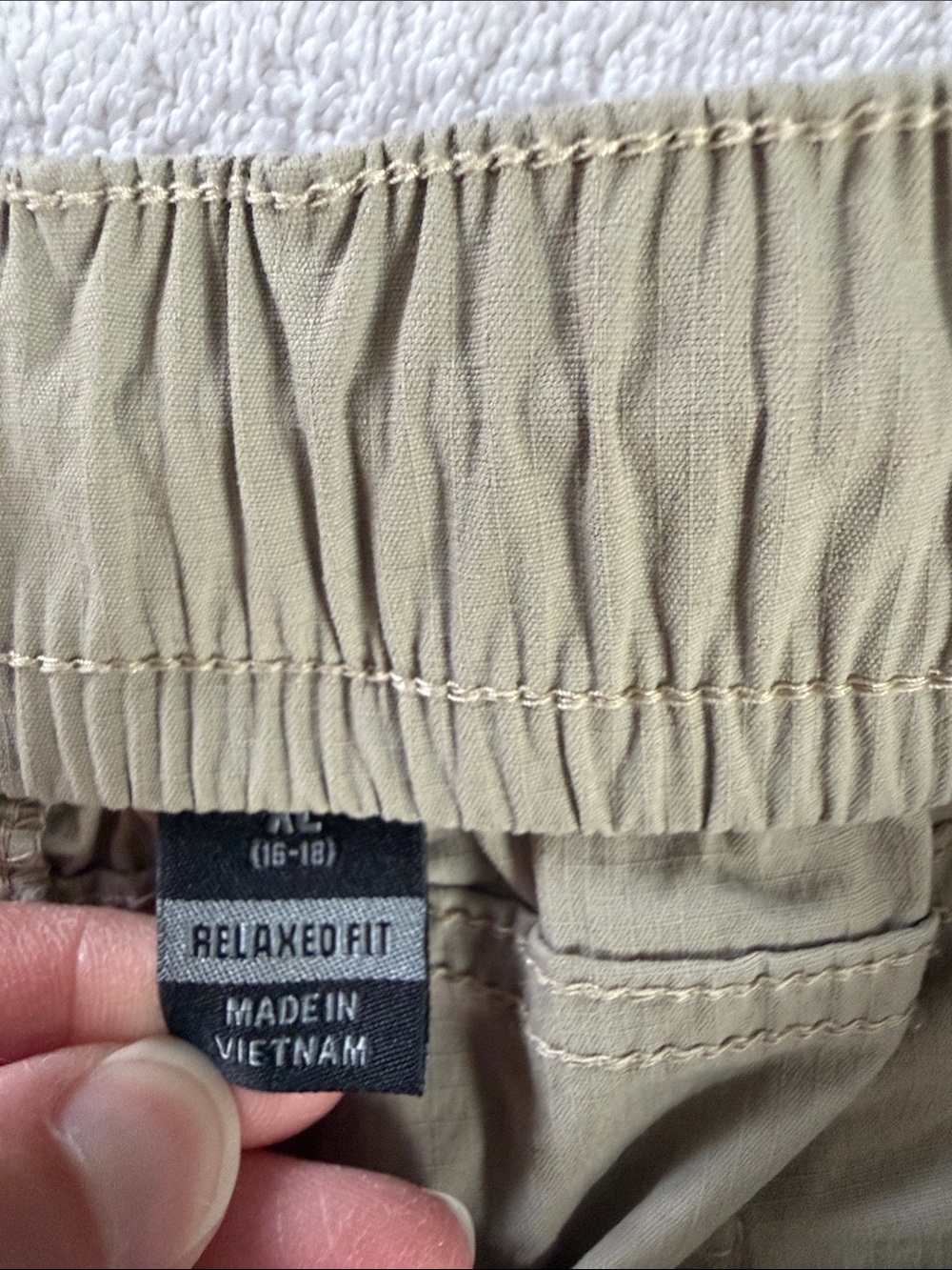 Women’s Carhartt rip stop shorts khaki - Picture 2 of 7